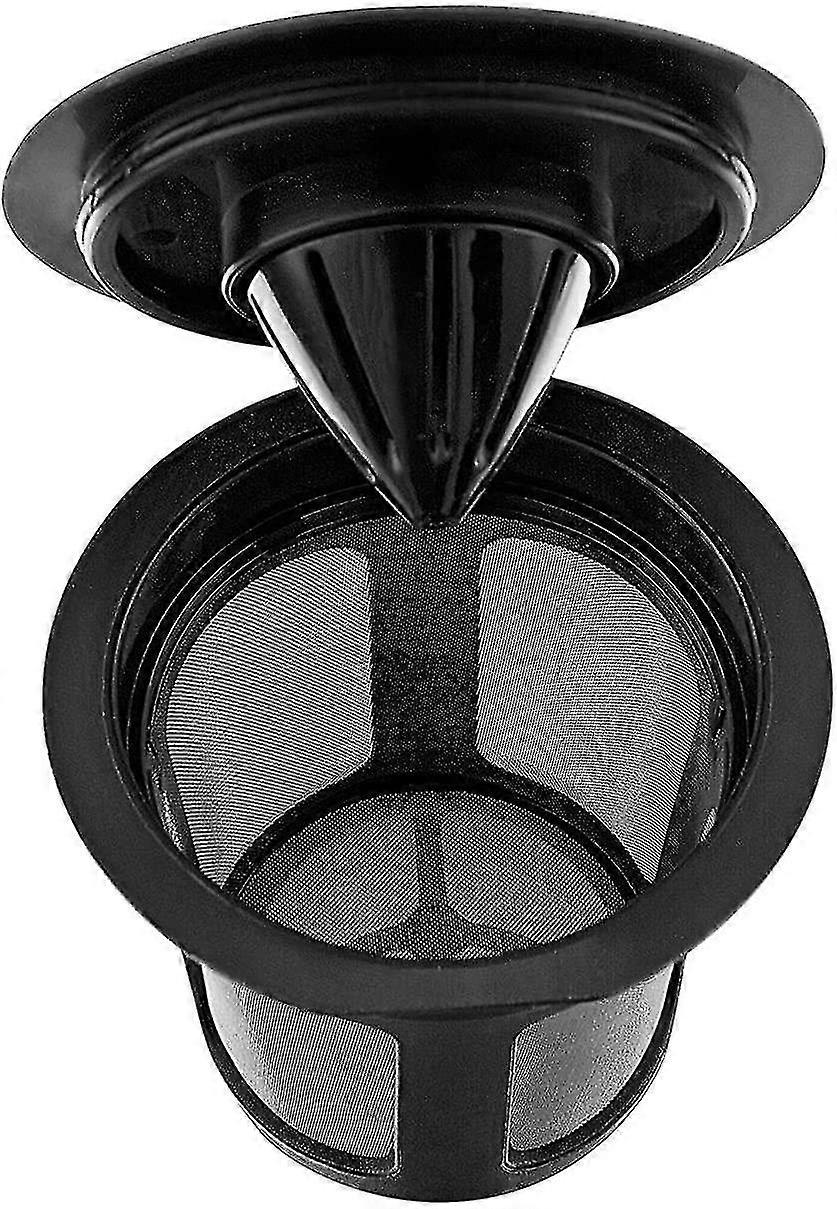 Refillable Filter Pods-pack For Keurig K-cup 2.0/1.0 Coffeemaker,black