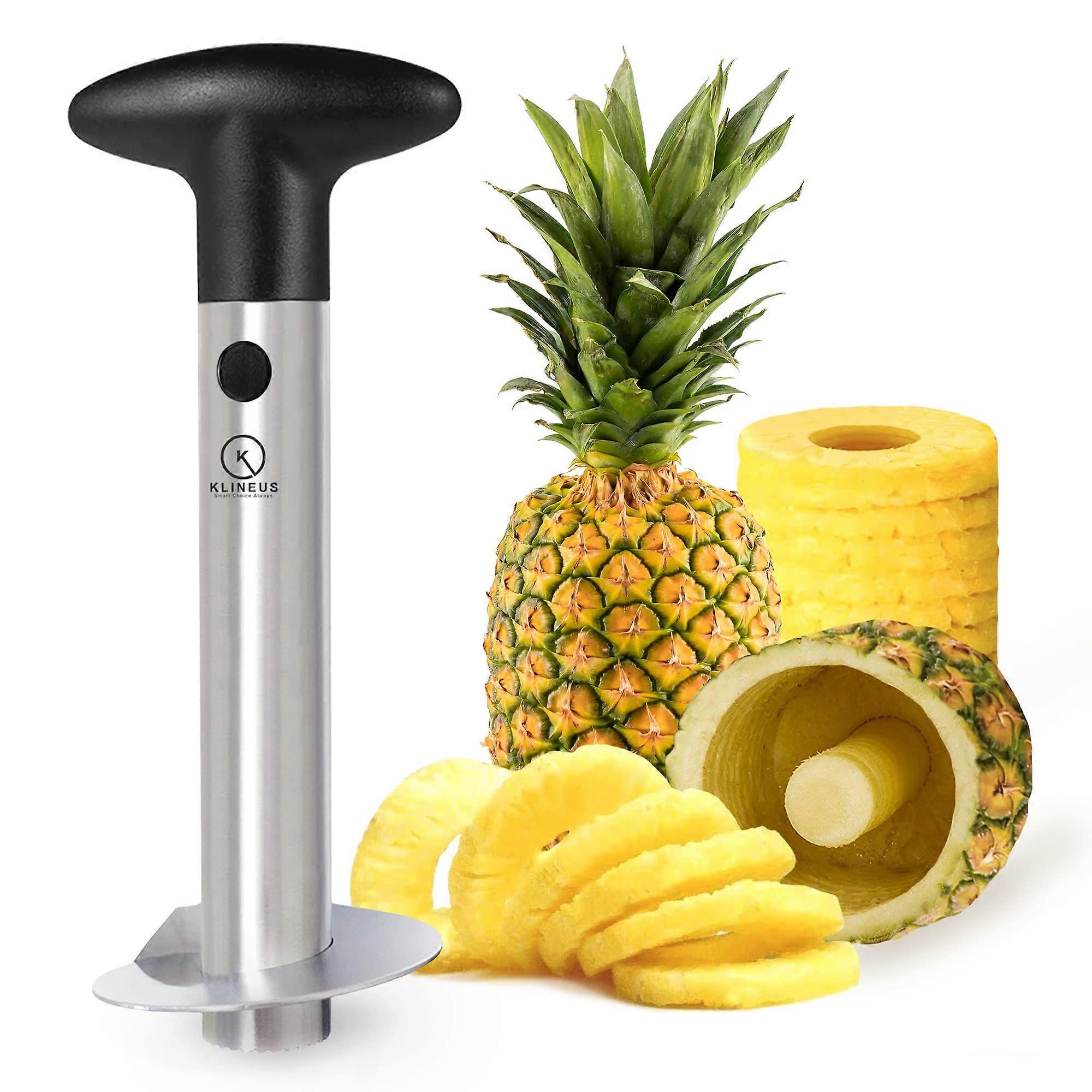 Vinter forfremmelse, ananas Corer og Slicer Tool, rustfritt stål ananas skreller / ananas skreller / frukt peeler