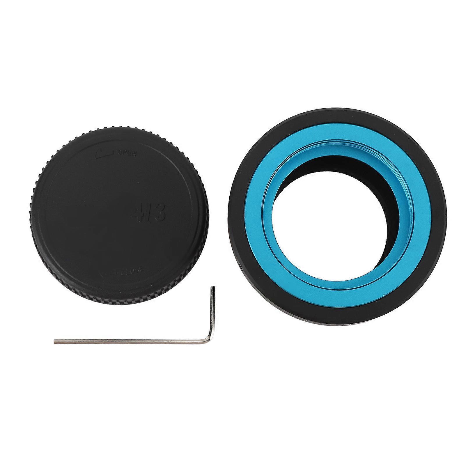 Lens Mount Adapter Professional High Accuracy Camera Lens Adapter Ring for 42mm Threaded Lens to M4/3 Mount Cameras with Back Cover