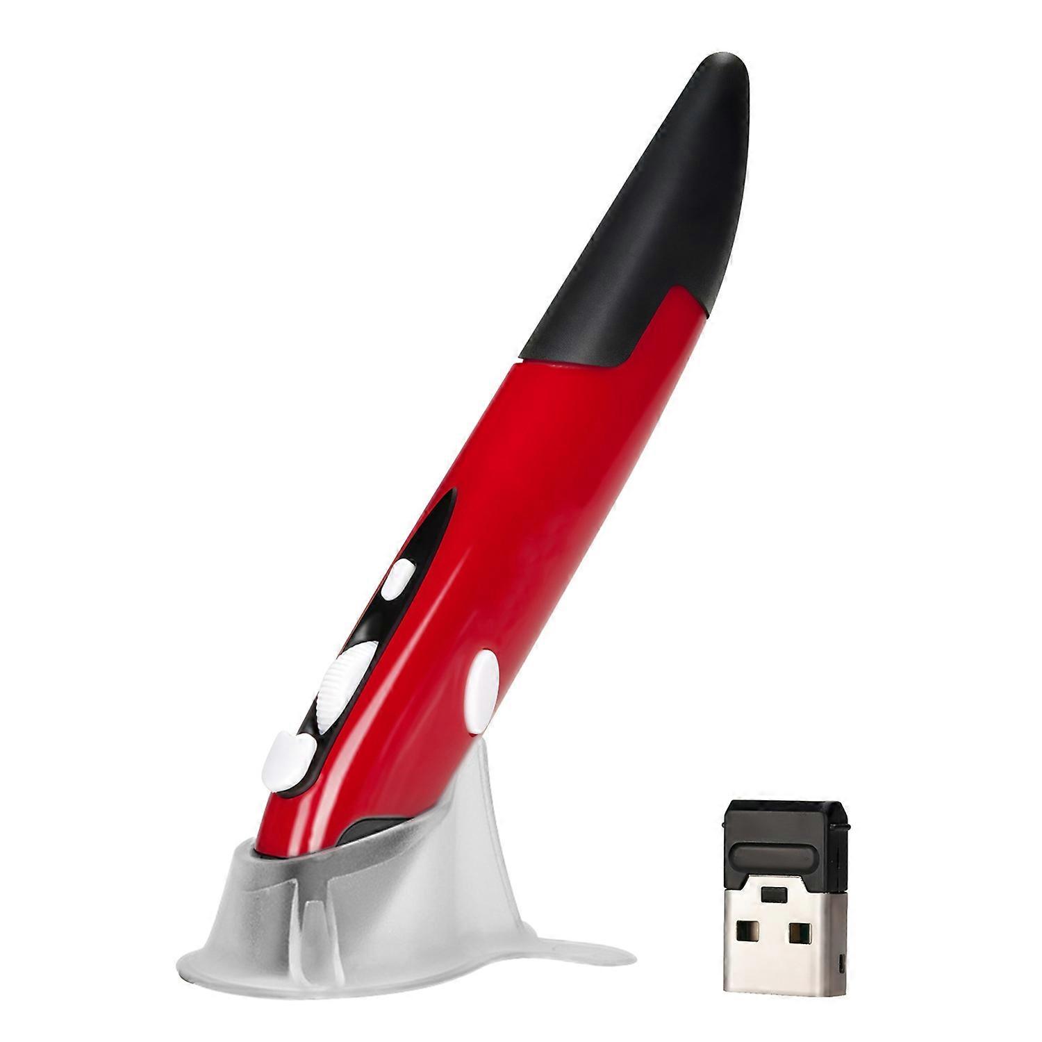 Wireless Mouse 1200DPI High Sensitivity 2.4g Portable USB Optical Presenter Pen Mouse Adjustable