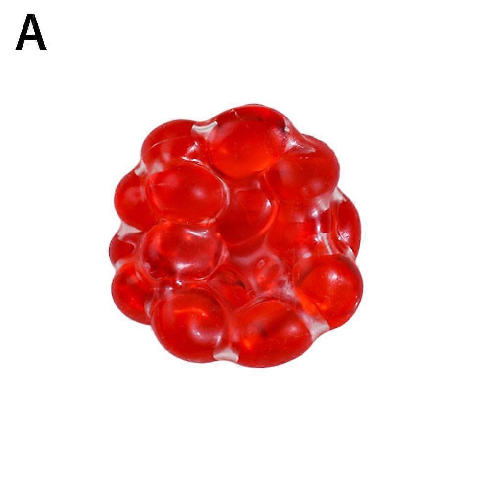 Colorful Pearl Balls Squeeze Healing Toy Slow Rebound Decompression Stress Ball
