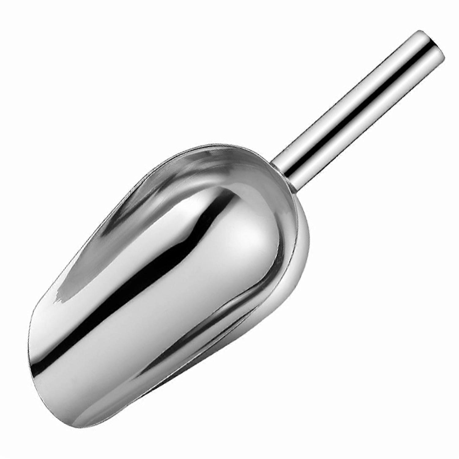 Ice Shovel Stainless Steel Ice Scoop Multi-Purpose Thickened Rust-proof Food Candy Pet Feeding Ice