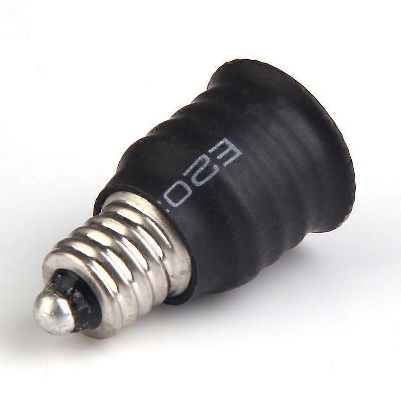 Novo E10 para E14 Base LED Light Lamp Adapter Converter Screw Socket