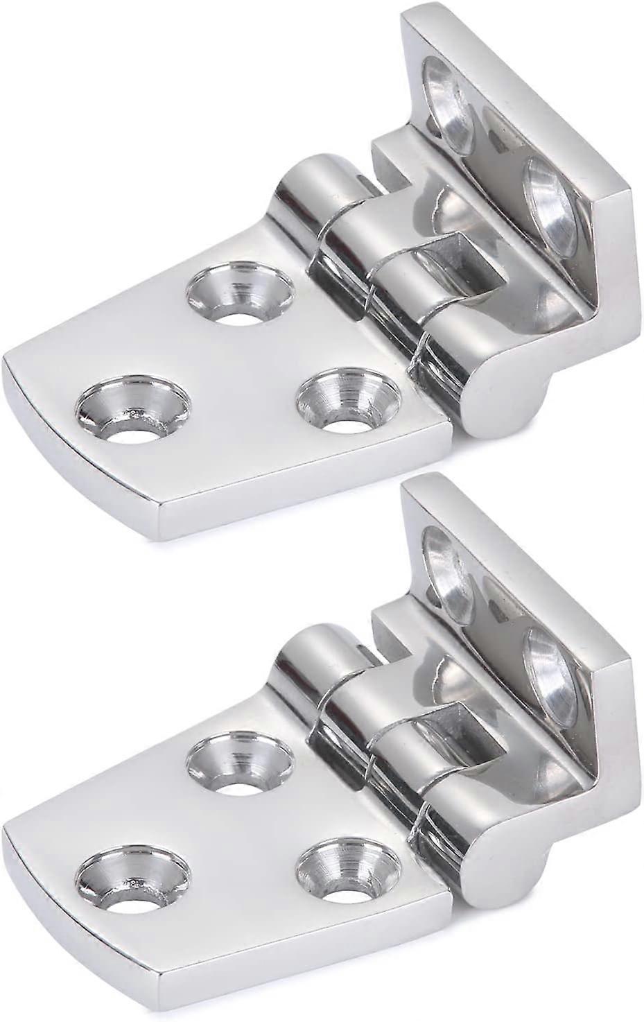 Stainless Steel Heavy Polished Hinge for Deck and Hatch Use
