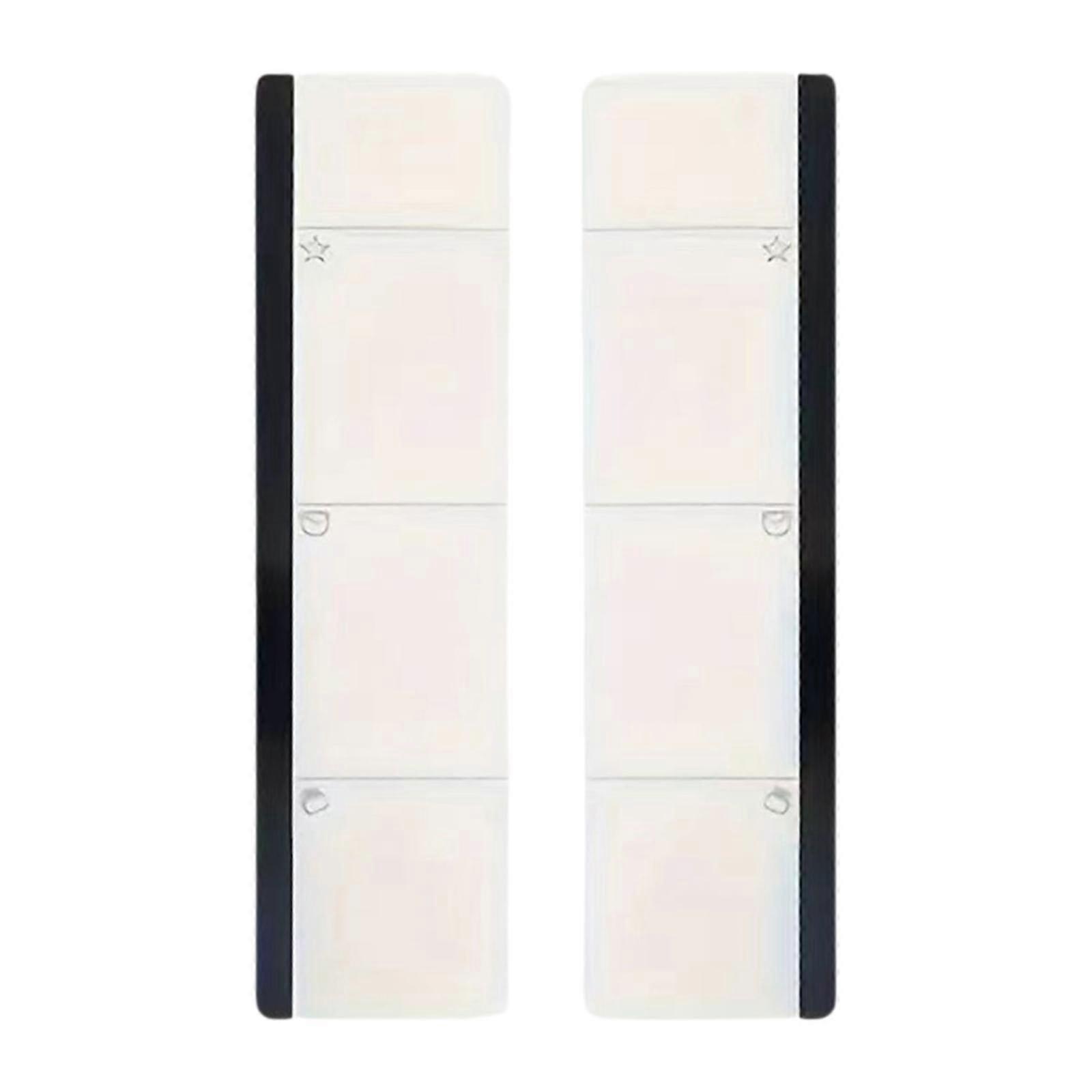 2x Monitor Memo Boards Pads Home Workspace Portable Simple Acrylic Screen