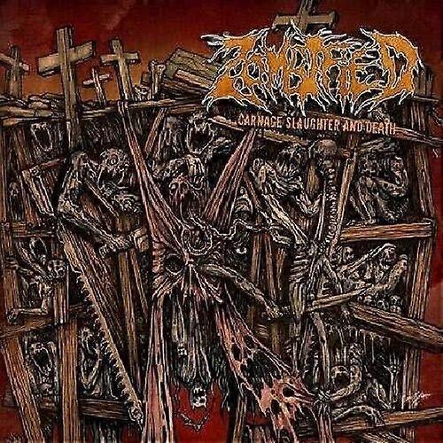 Zombified Carnage Slaughter And Death CD