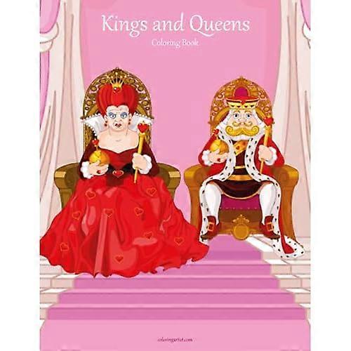 Libro da colorare Re e Regine 1