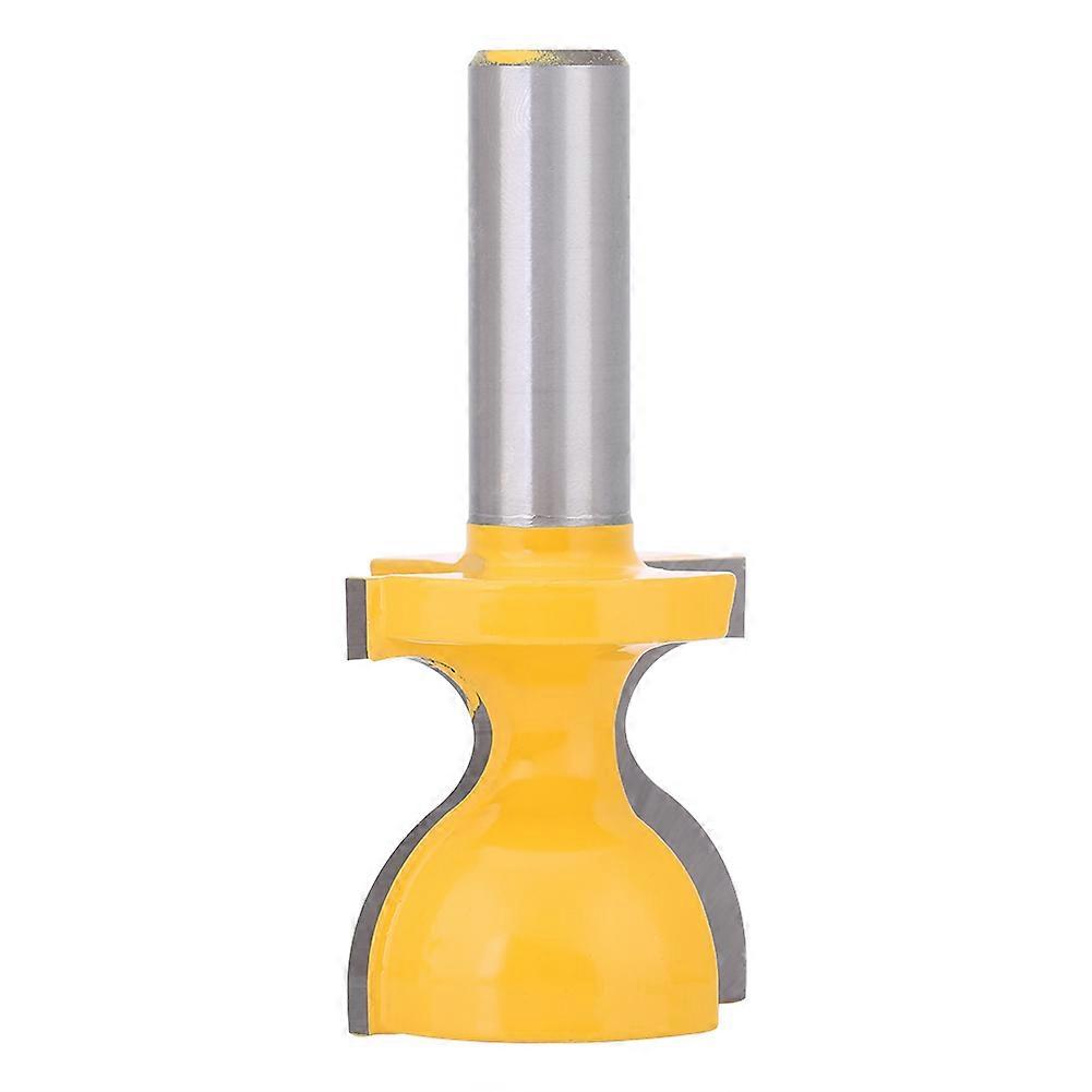1pc Woodworking Molding Router Bit Edge Finishing Tool 1-3/8"L x 3/8''W x 1/2" Shank