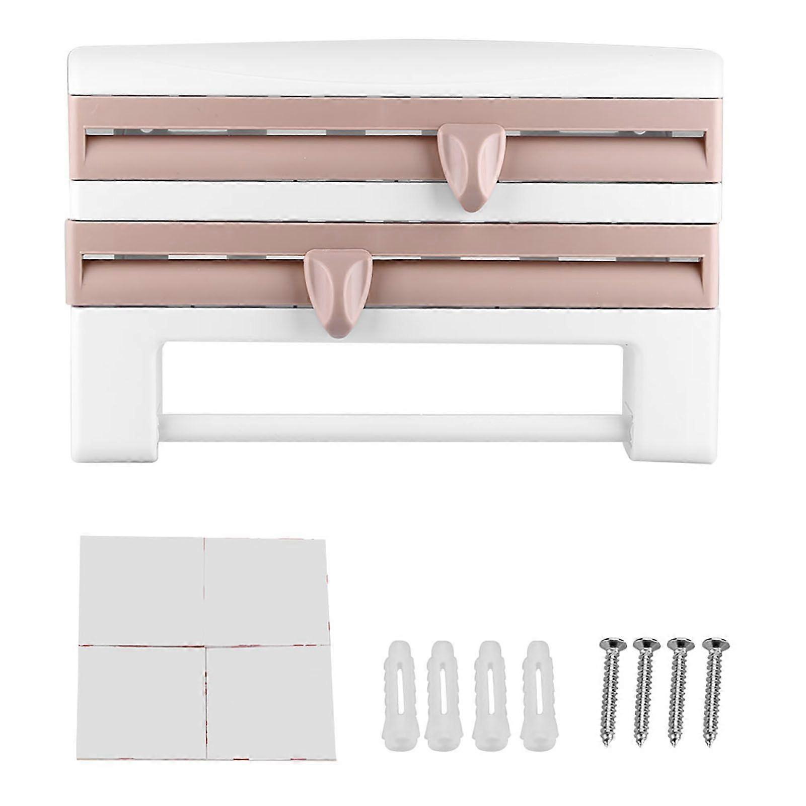 WallMount σάλτσα μπουκάλι αποθήκευσης ράφι χαρτί πετσέτα βραχίονα συντηρητικό διανομέας ταινιών