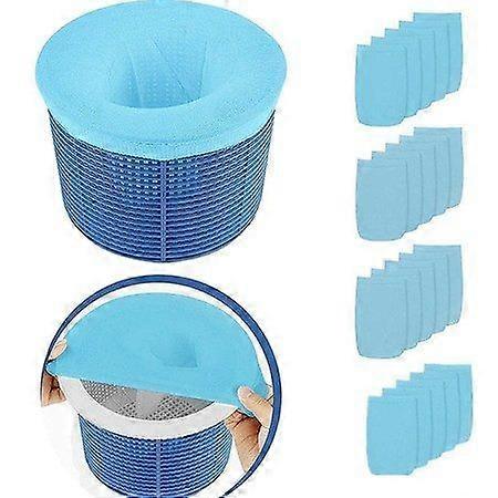5-Pack Reusable Pool Skimmer Socks - Effective Filter Basket Liners