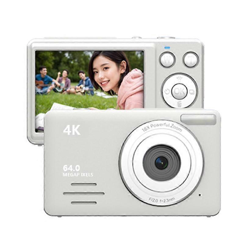 Anytek S7 4K HD Digital Camera Self-Timer Travel Camera Student Kids Card Camera