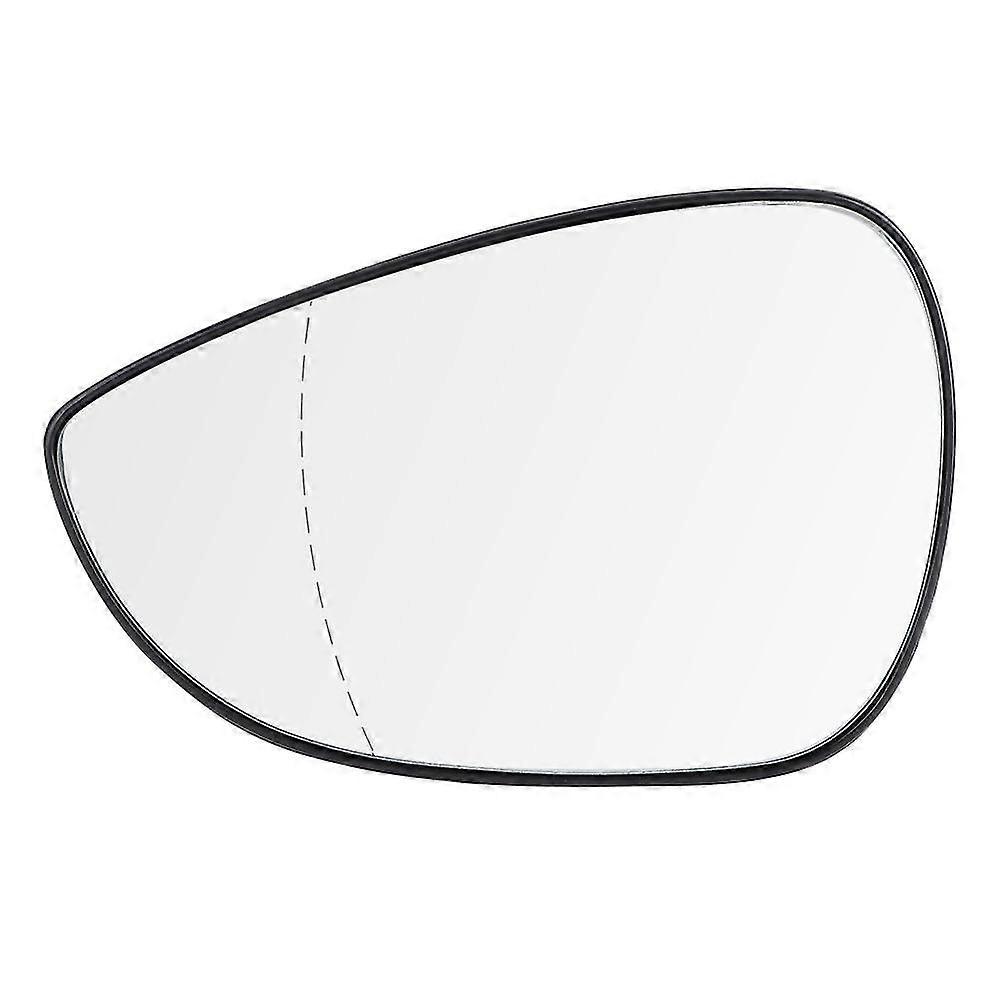 Left Rear View Side Door Mirror Glass Wide Angle compatible with compatible withd Fiesta Mk7 2008-2017
