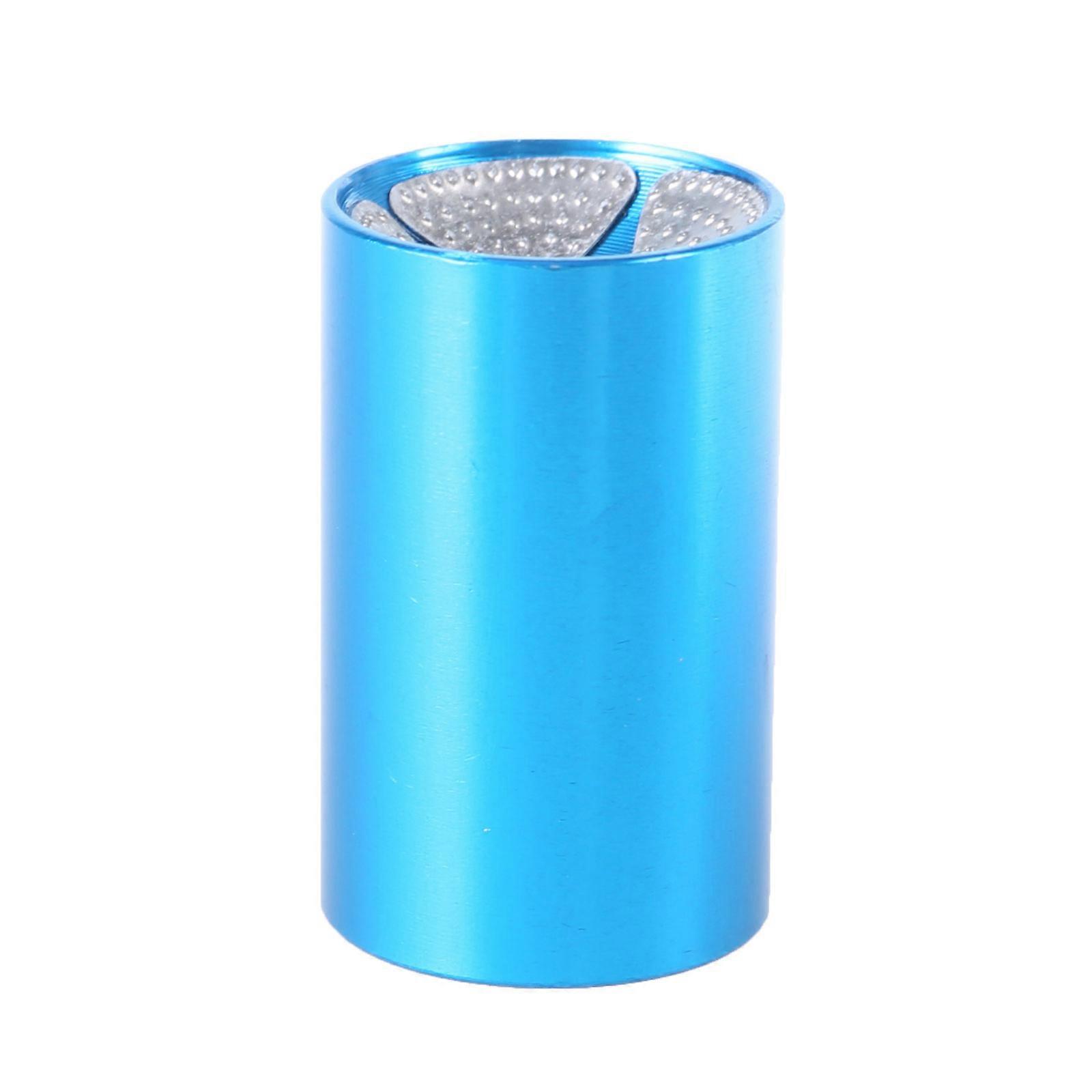 Professionelle Pool Queue Tips Shaper Tragbare Queue Tips Shaper Tool Billard Queue Tips Shaper Pool Queue Billard Zubehör Blau