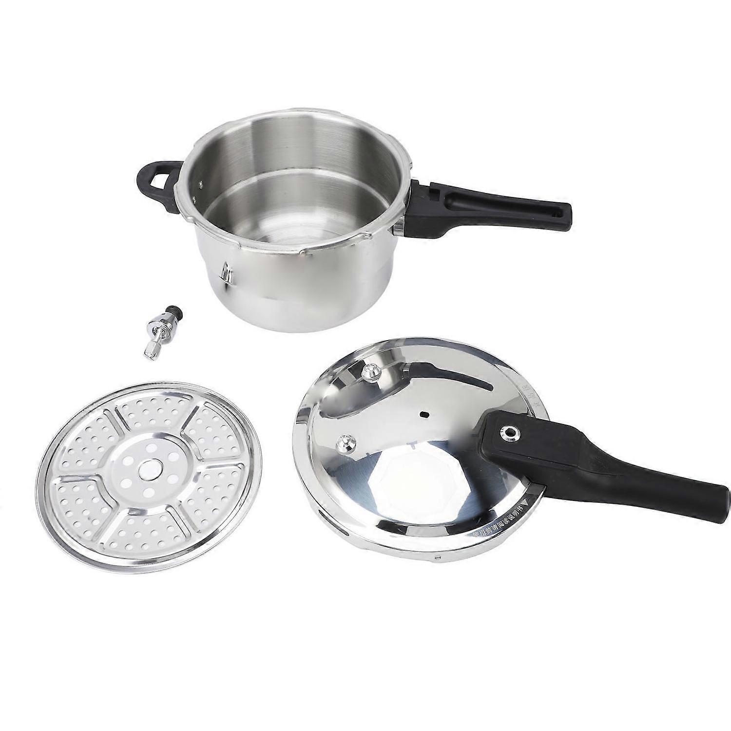 Stovetop Pressure Cooker with Safety Valve Stainless Steel Explosion Proof Pressure Cooker Pot with