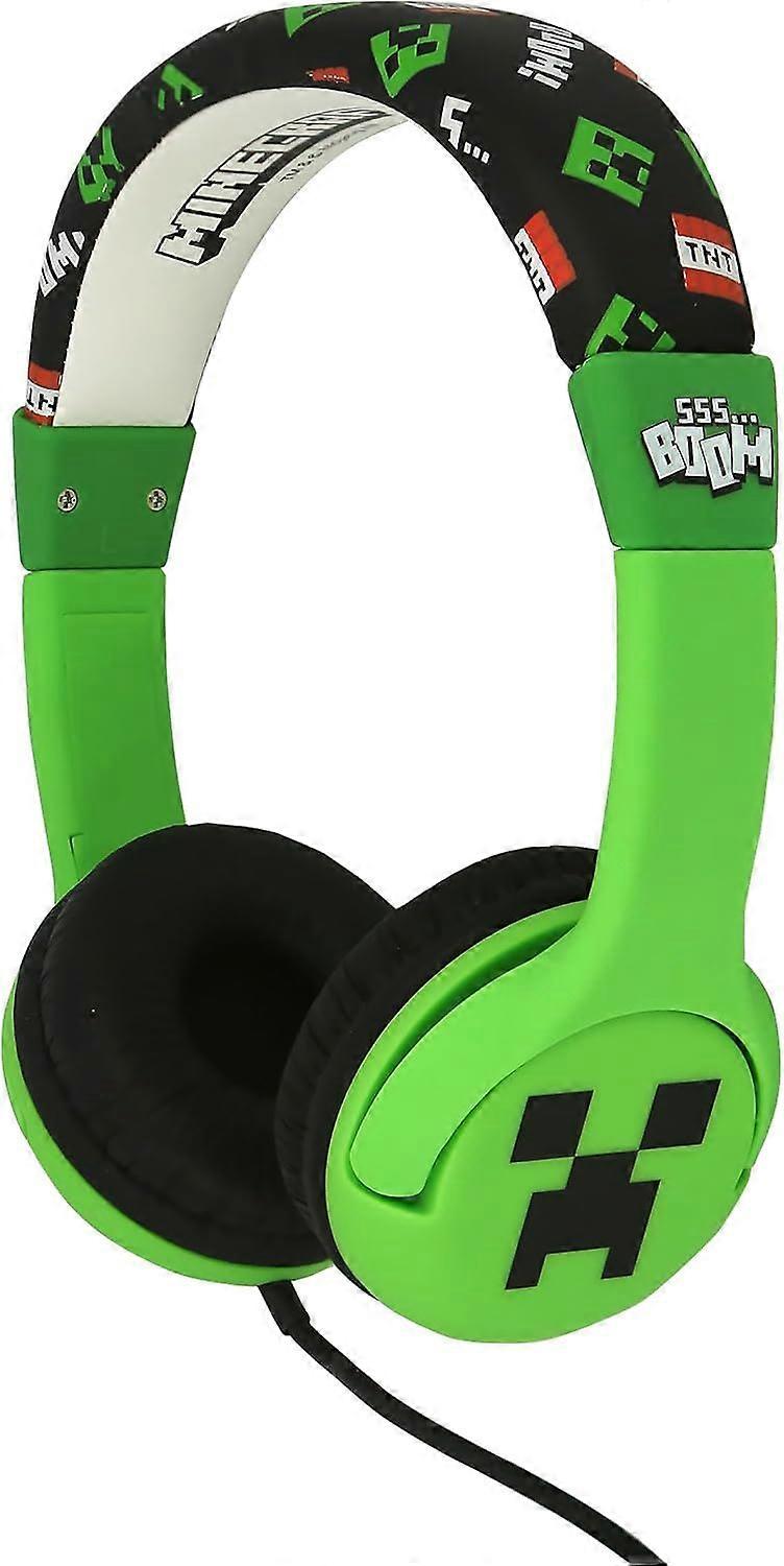 OTL Wired Junior Minecraft Headphones - Minecraft Creeper