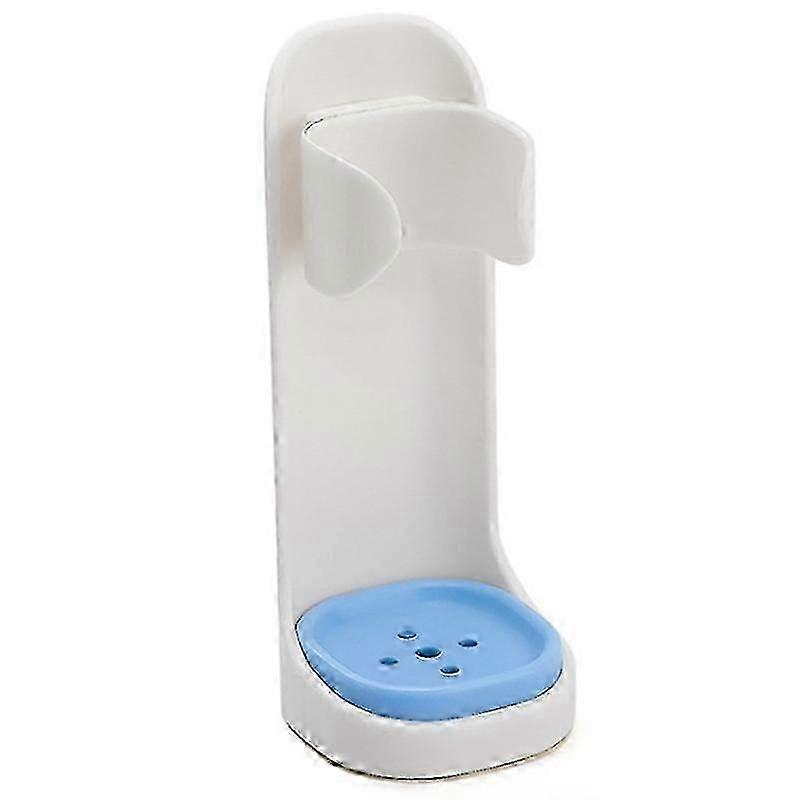 Plastic Electric Toothbrush Holder Wall-Mounted Tooth Brush Rack Space Saving Storage Shelf Bathroo