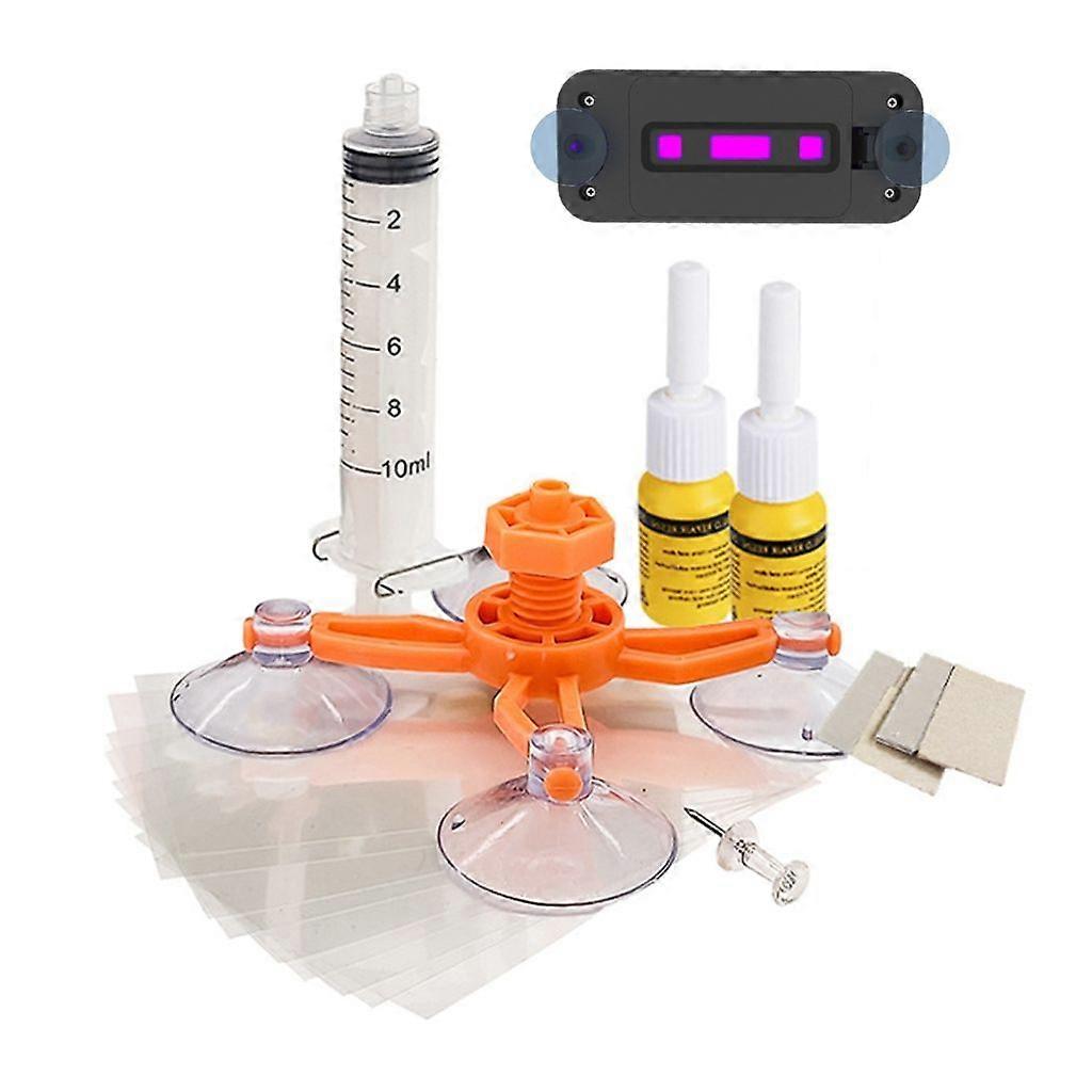 Easy To Use DIYer Auto Glass Repair Kit For Effective Windshield Crack Solution