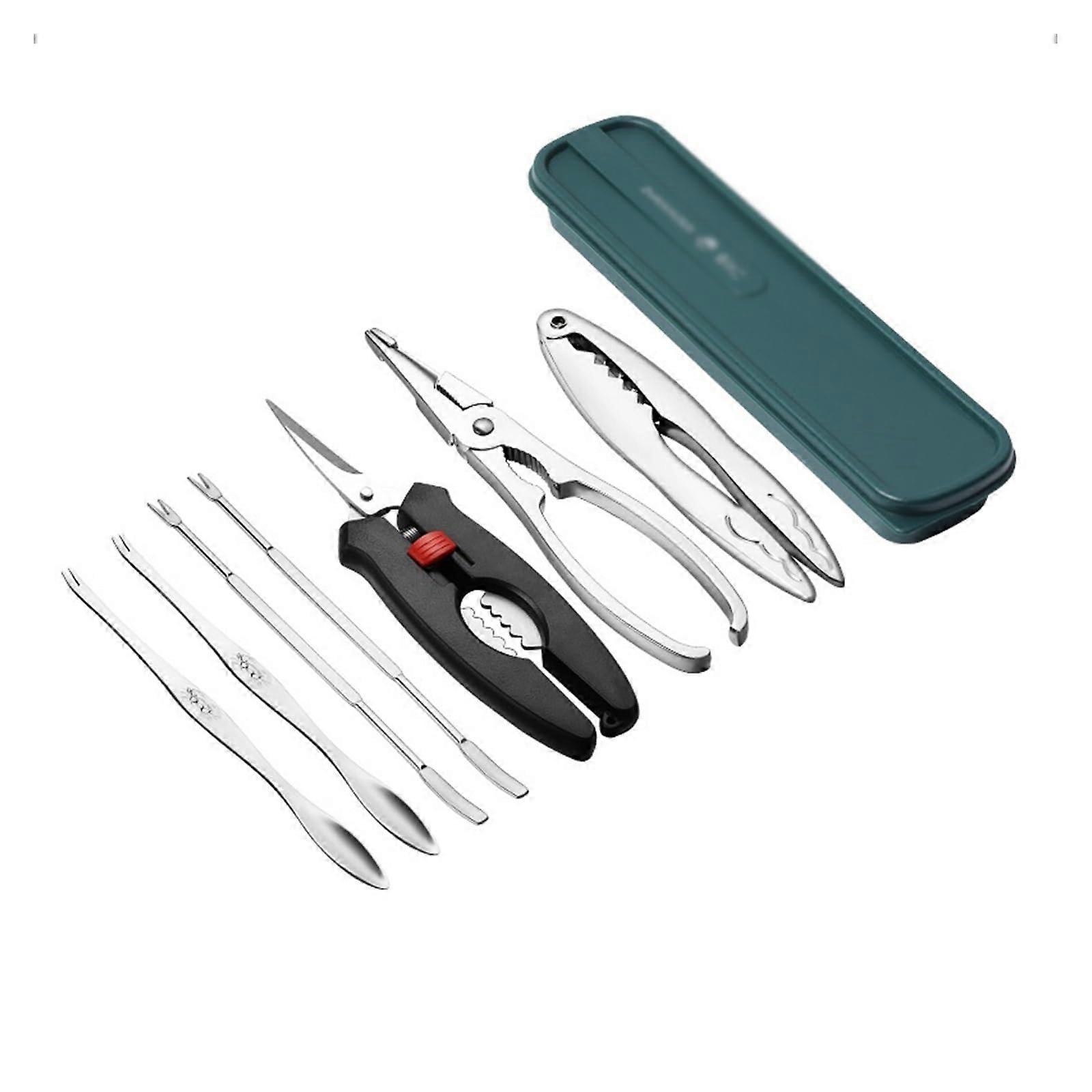 Seafood Tool Kit for Shellfish Oysters Crab Lobster Preparation