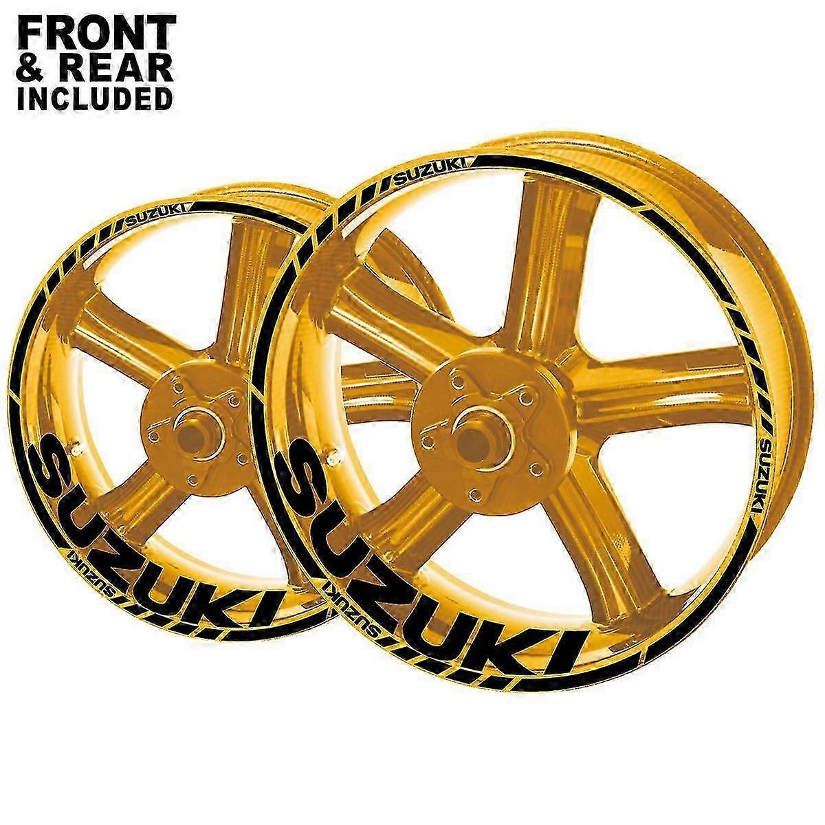سوزوكي عجلة ملصق حافة ملصق مجموعة شعار ل Gsxr 600 750 1000 ، Gsxs 750 ، Gsr 600