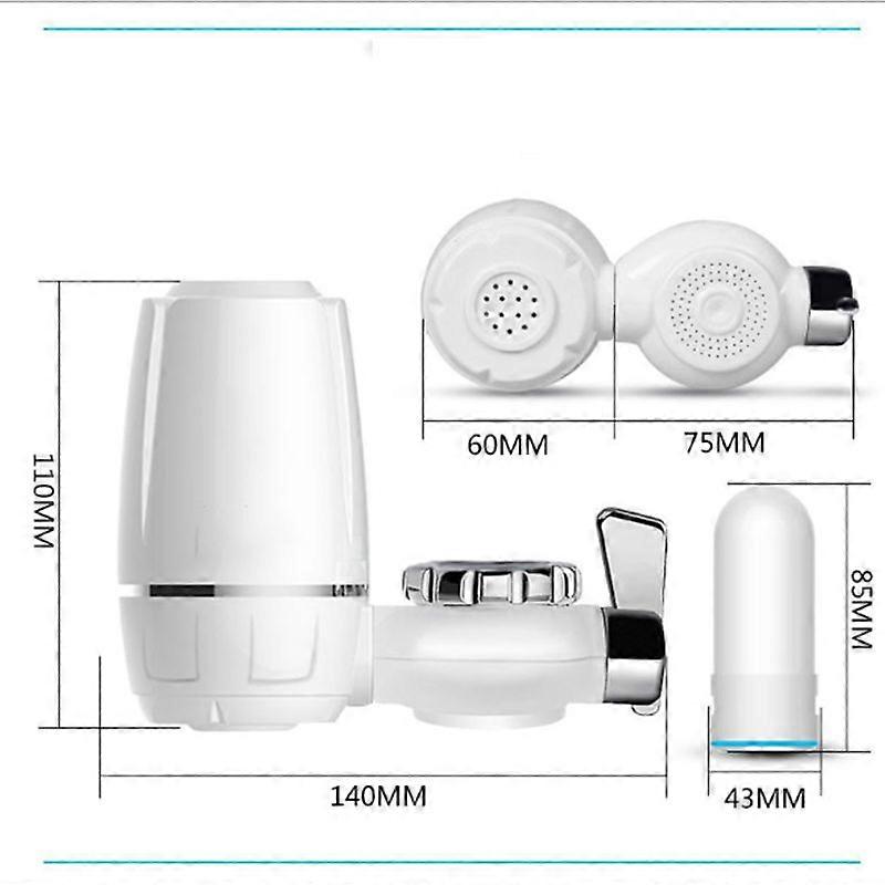 2 Wasserhahn-Filterkartuschen – Ersatz Für Brita® FR-200/FF-100, Reduziert Blei & Chlor