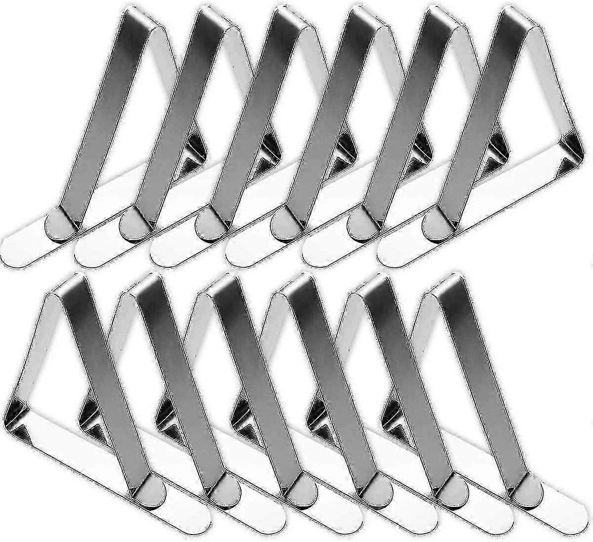 Tablecloth Clamps Table Cover Clips Table For Picnic Tables 12 Pcs