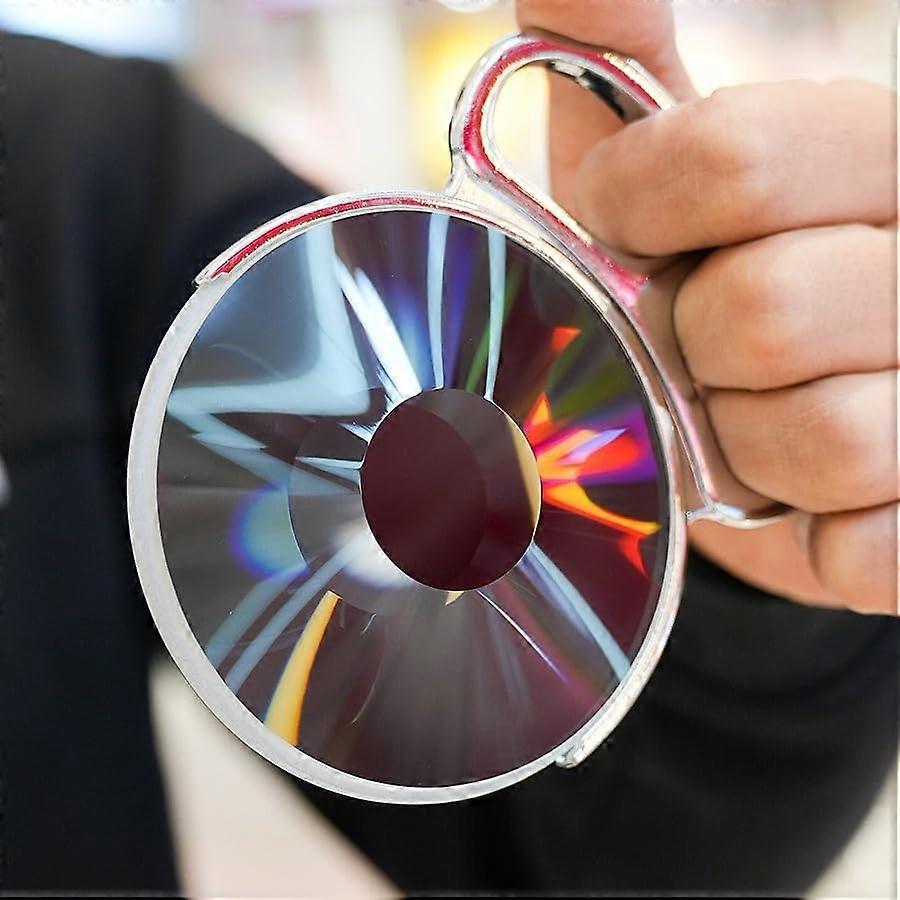 90mm Handheld Vortex Halo Special Effect Filter Photography Foreground Blur Props SLR Movie Lens Accessories (90mm)