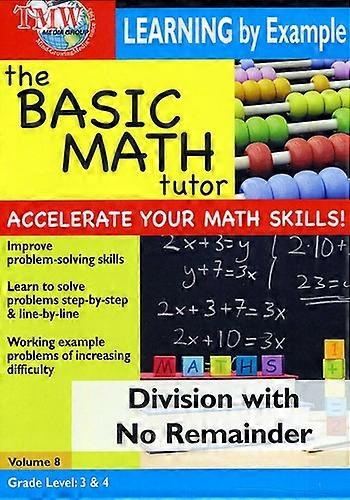 Basic Math Tutor Division With No Remainder  [DVD REGION:1 USA] USA import