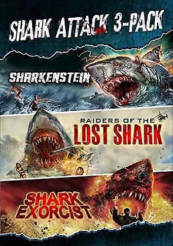 Shark Attack 3-Pack  [DVD REGION:1 USA] USA import