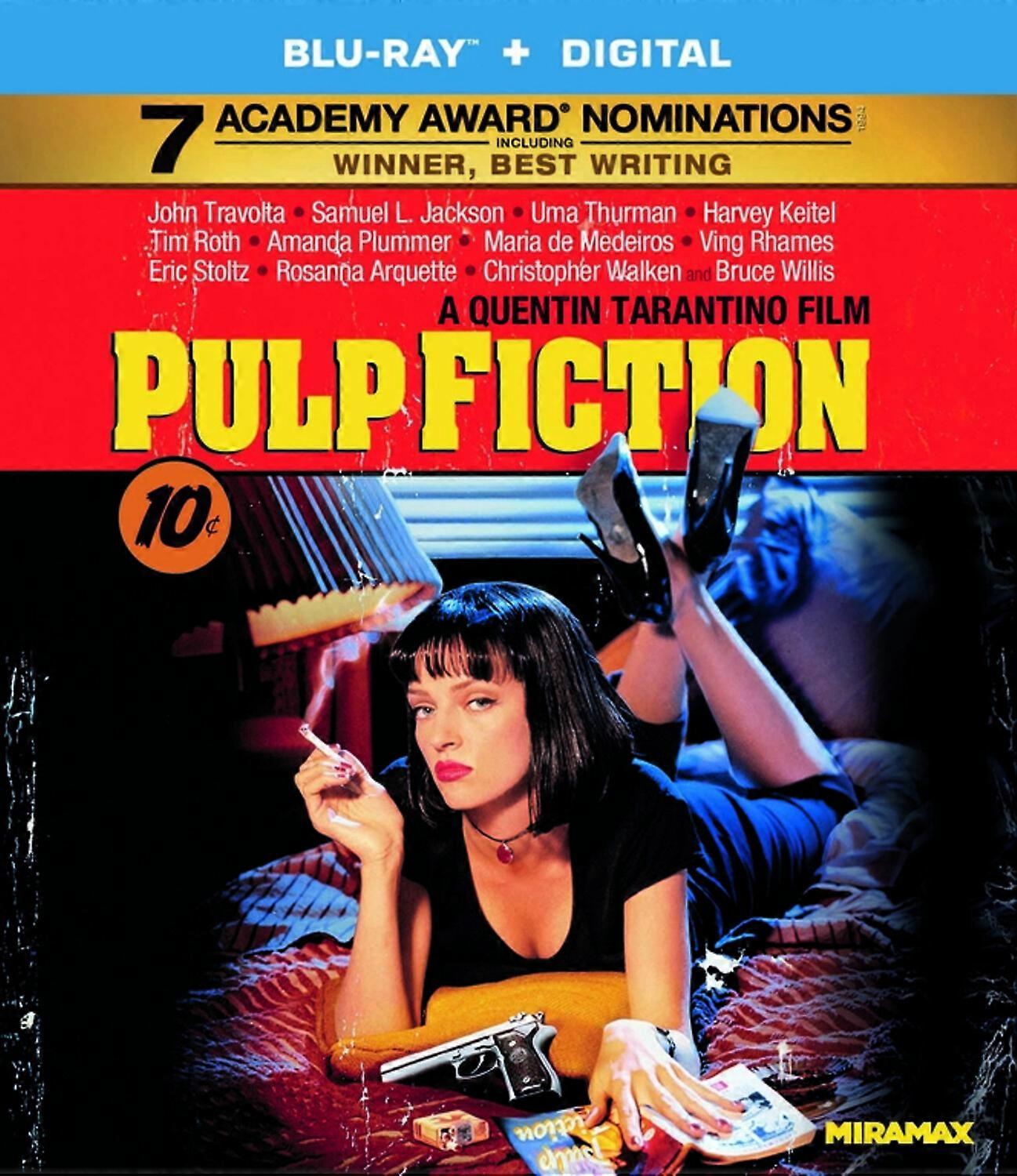 Pulp Fiction  [Blu-Ray Region A: USA] Amaray Case, Subtitled, Widescreen USA import