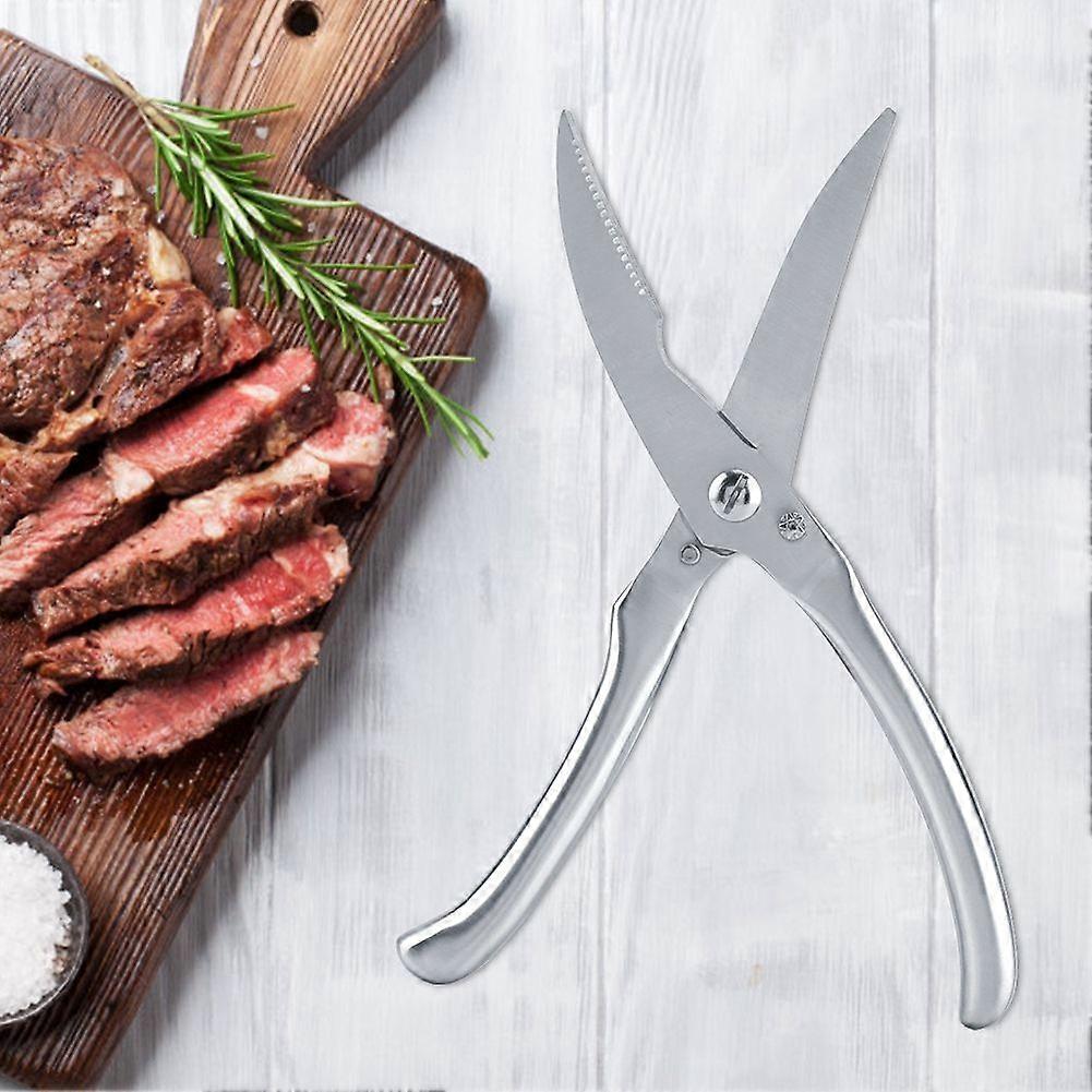 Stainless Steel Kitchen Scissors for Meat and Bone Cutting