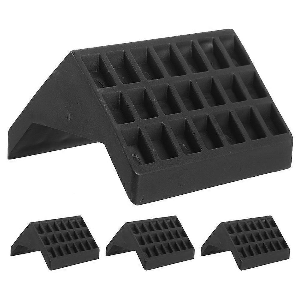 4pcs Table Tennis Bureau Coin Wrap En Plastique Table Coin Garde Ping-pong Table Coin Garde Remplacer