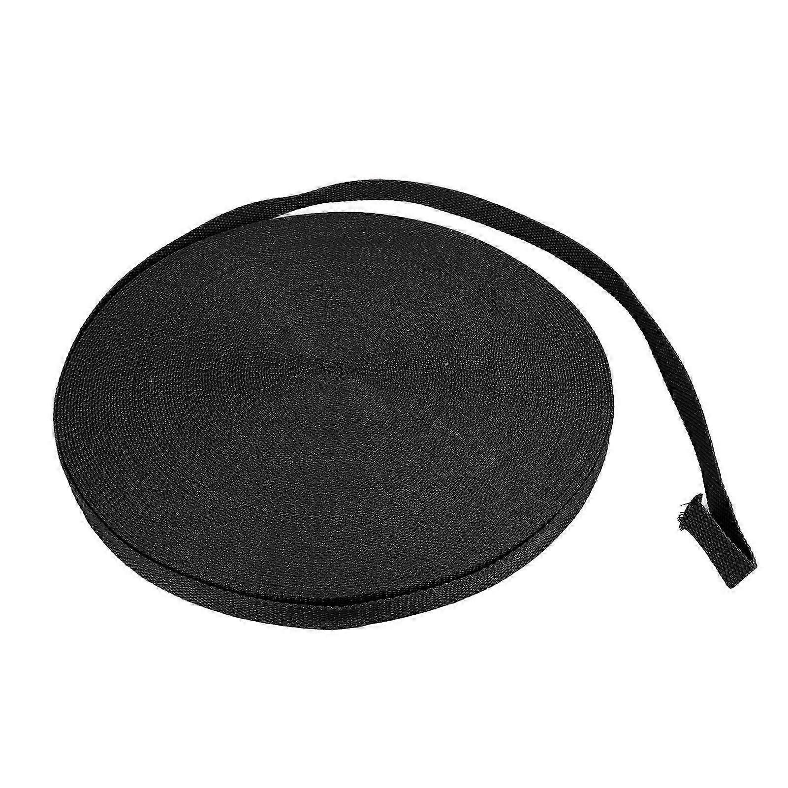 Sangles de sangle 50 verges 1 pouce de large 0,08 pouce d’épaisseur Ruban de sangle élastique de poids moyen de couleur pure pour l’artisanat bricolage réparation noir 1 pouce de large 0,08 pouce d’épaisseur bien