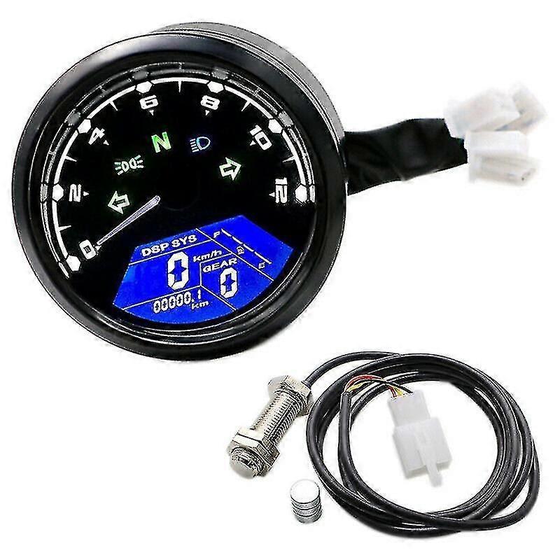 Cycle Lcd Digital Meter Bike Oter Tachometer Gau