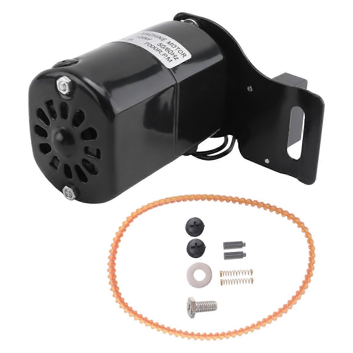 220V 120W Sewing Machine Motor 7000 RPM K-Bracket 0.6 AMP Home Sewing ...