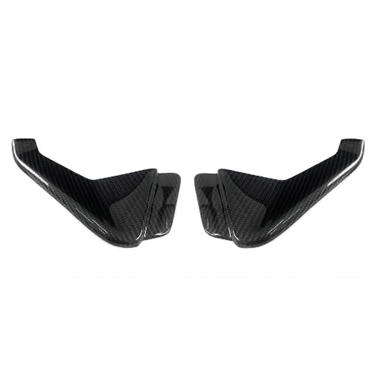 Motorcycle Front Lip Wind Wing Cover Carbon Fiber Cone Aerodynamics Fairing Spoiler for Aprilia RS 660 2021-2024