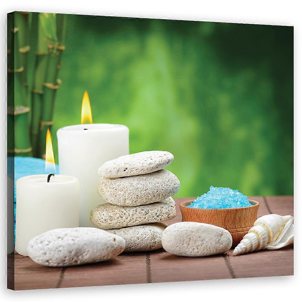 Fotobehang, Abstract - Wit - 60x60