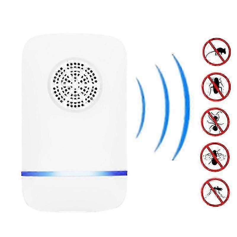 2 Pack Ultrasonic Insect Repellent, Repellent Indoor Plug-in Insect Repellent