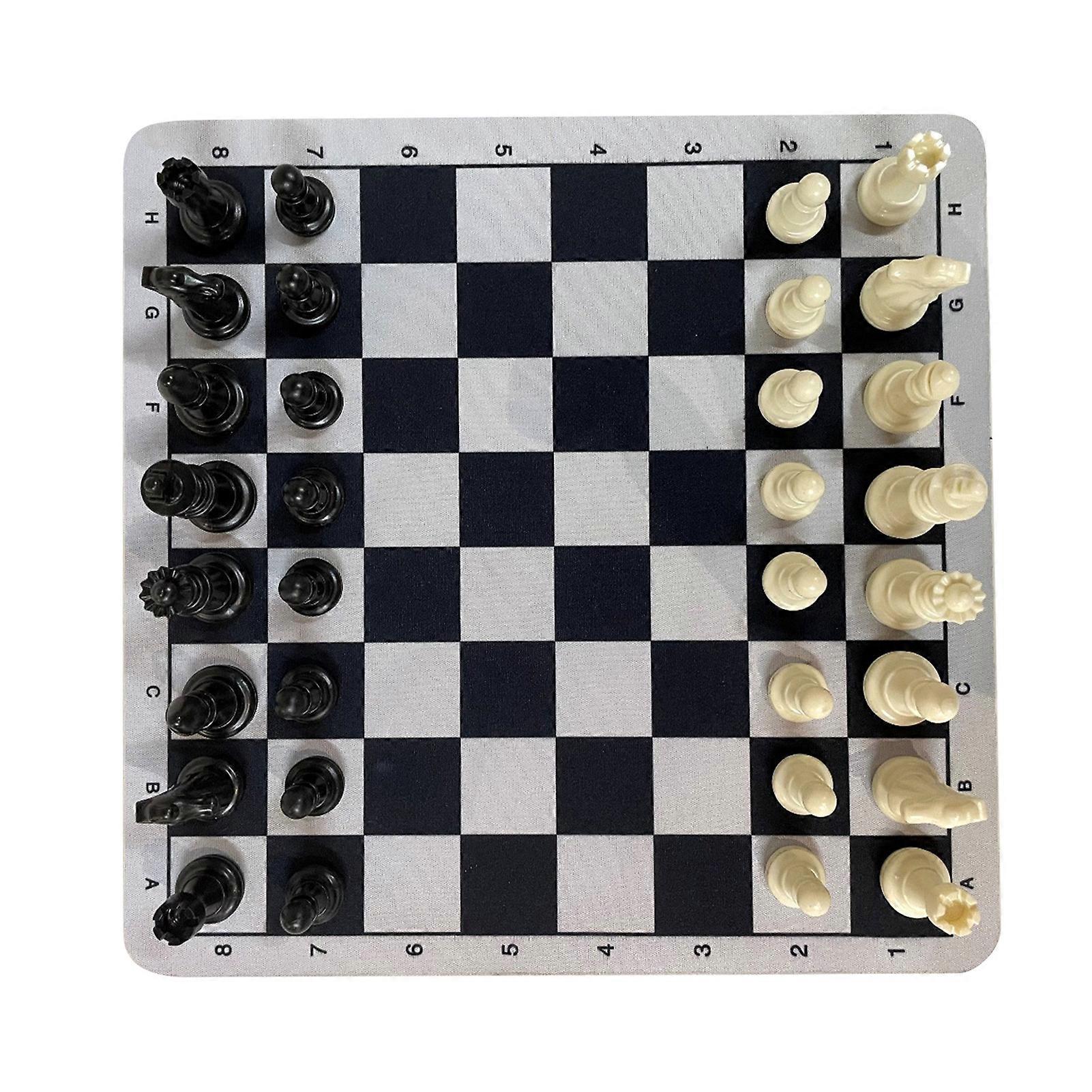 International Chess Professional Standard Hand Crafted Portable Chess Game Board Set for Kids Adults