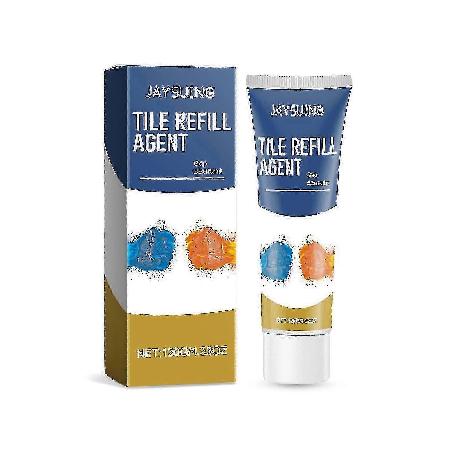 Tile Refill Agent, Household Kitchen Bathroom Waterproof Mildew-Proof Floor Tile Caulking Agent