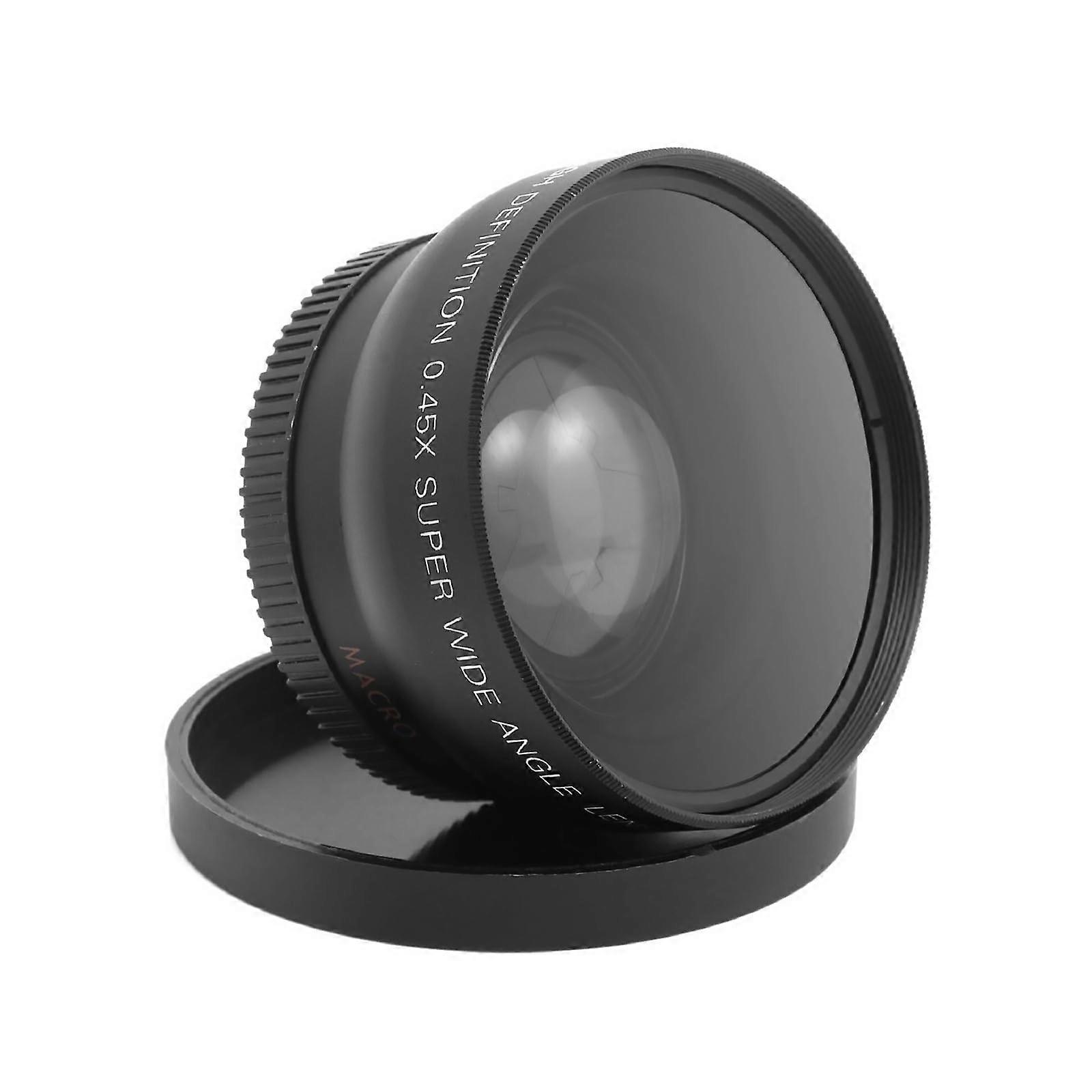 HD Wide Angle Macro Lens 52mm for DSLR and Digital Cameras, High Definition, Multi-Coated, Close-Up Photography