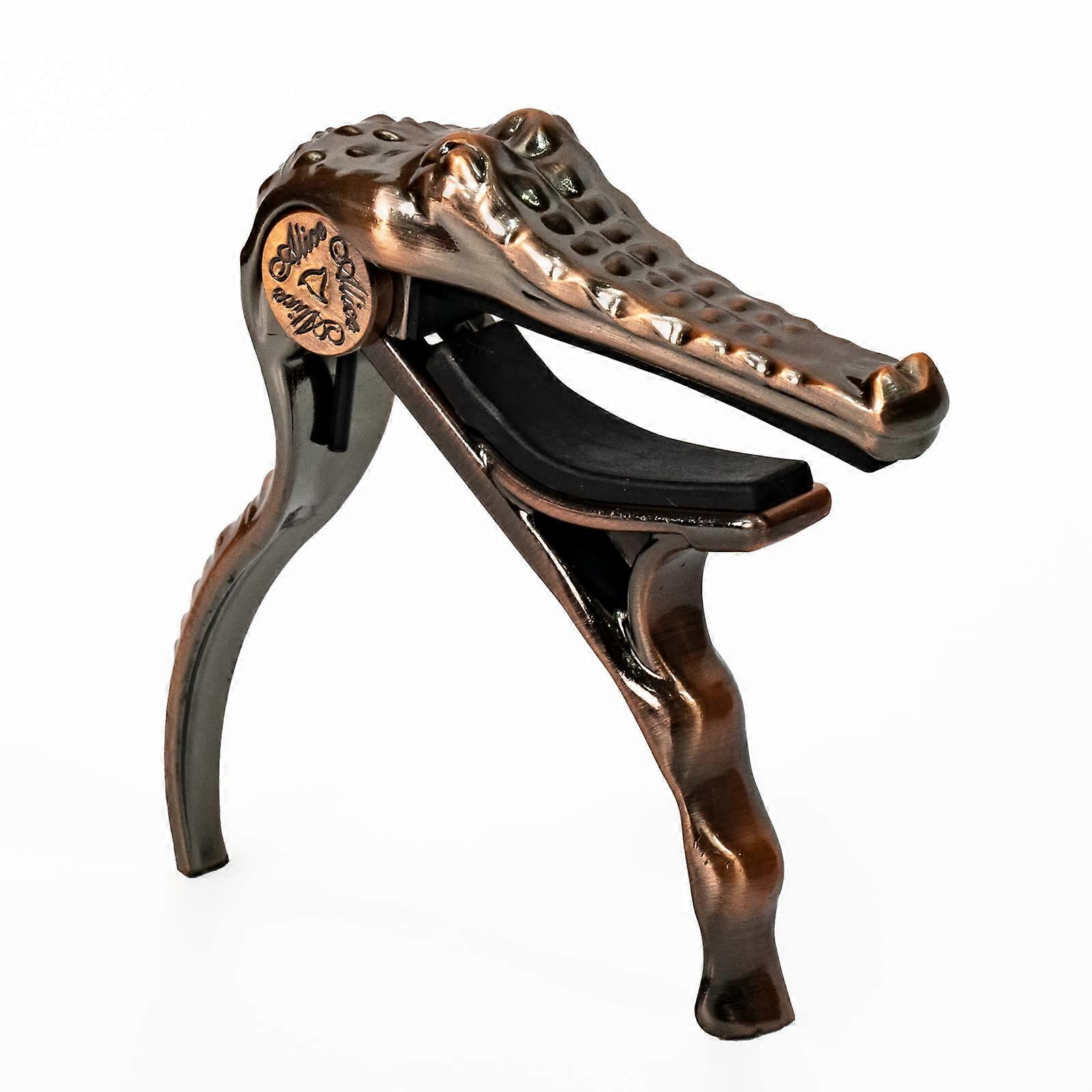 Guitar Capo for Acoustic and Electric Guitars, Alligator Aluminum Alloy Capo, Clamshell Package, Adjustable Tension