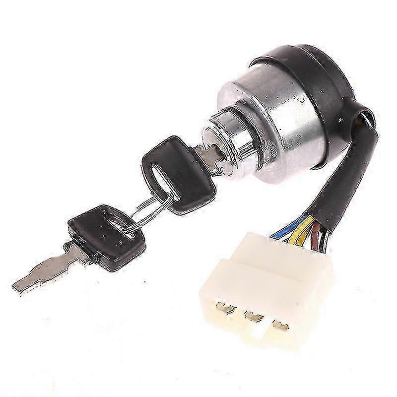 6 Wire Way Gasoline Diesel Generator Gas Ignition Start Key Lock Switch Zekai