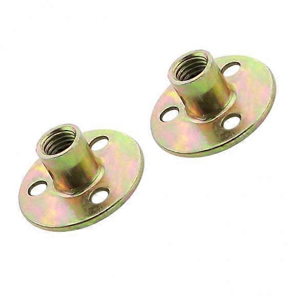 2x 1 Pair of Threaded Nut Dowel Screw Fixing Furniture Cabinet Fastener