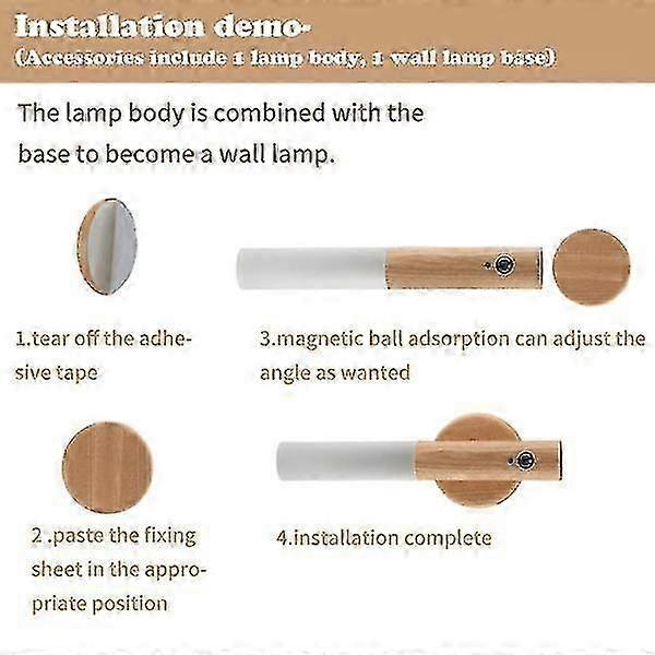 Human body induction night light led household charging function automatic corridor corridor inducti