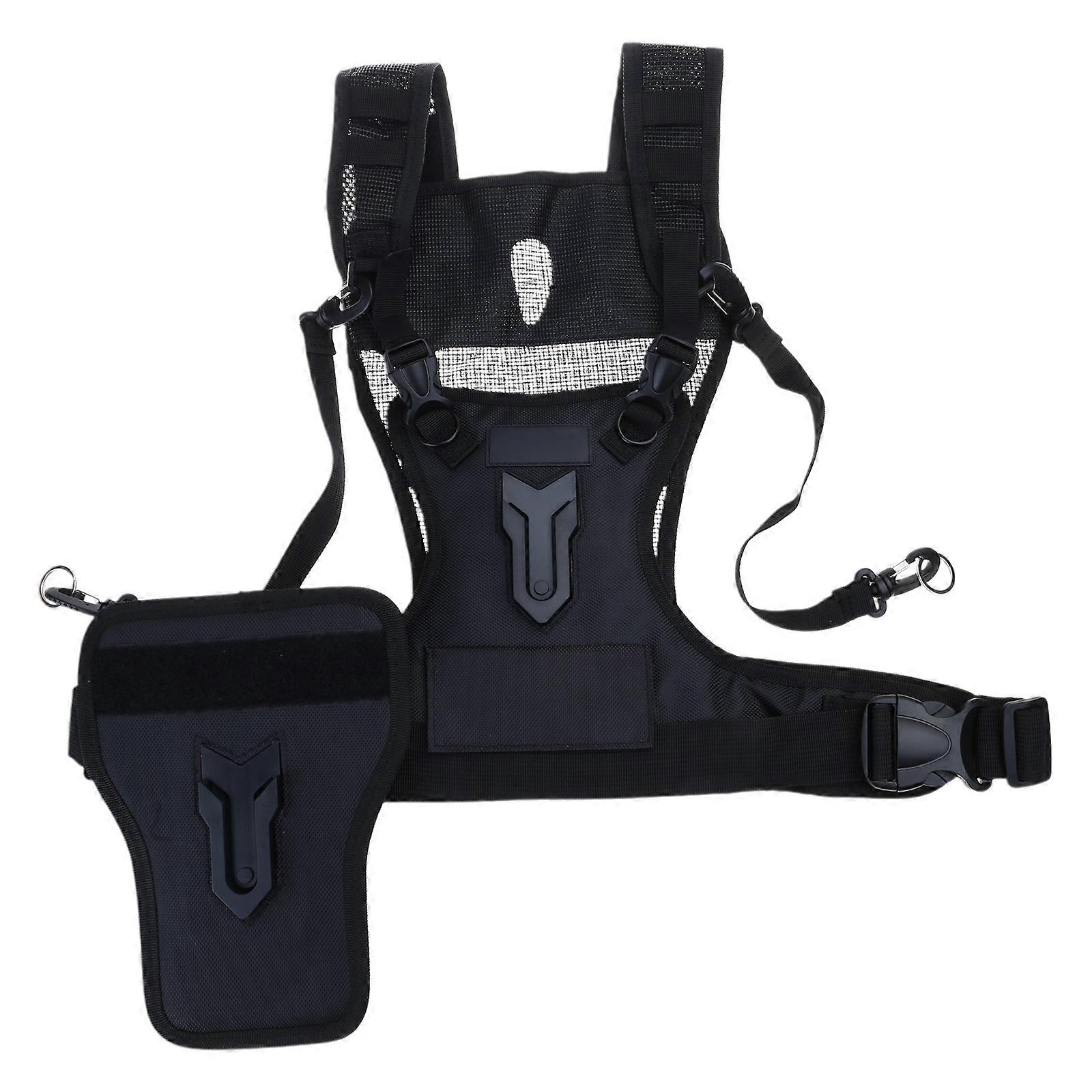 Camera Harness Nylon Double Camera Strap for Photographers with Breathable and Comfortable Shoulder Support