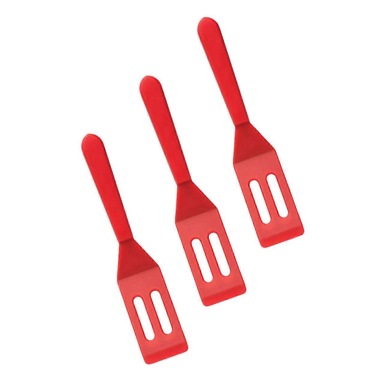 2 مجموعات مجرفة الطبخ مشقوق تيرنر ستيك مع طلاء غير لاصق