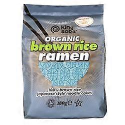 King Soba Org 4 Pack Brown Rice Ramen Noodles 280g