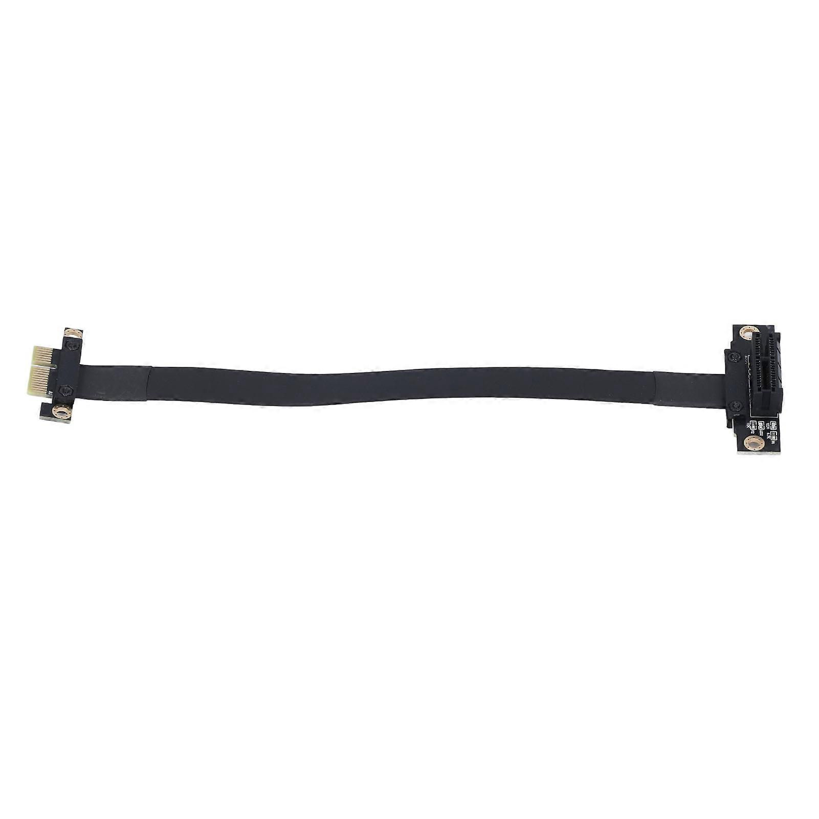 PCIE 3.0 Extension Cable 90 Degree 8Gbps 20CM PCIE 3.0 1X to 1X Extension Cable for Graphics Card Sound Card Array Card 