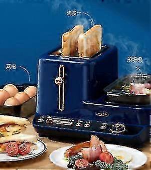 Multifunctional Compact Bread Maker for Automatic Toasting, Ideal for Small Breakfasts and Quick Meal Preparations