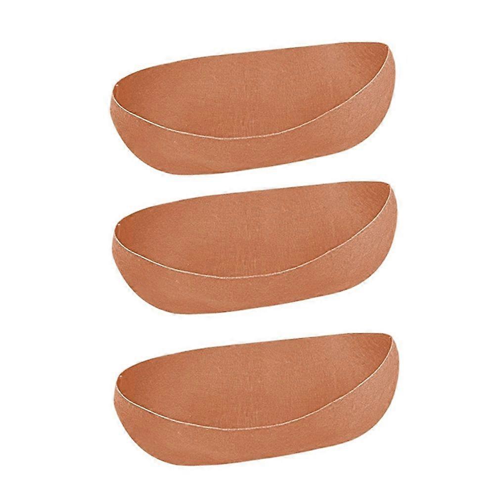 3PCS Felt Plant Basket Liners Hanging Fabric Flower Basket Liners Felt Replacement Coconut Liner fo